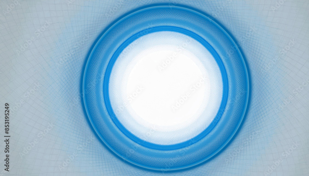 Circle light, frame blue on white background, illustration. Circle light, frame blue on white background, illustration.