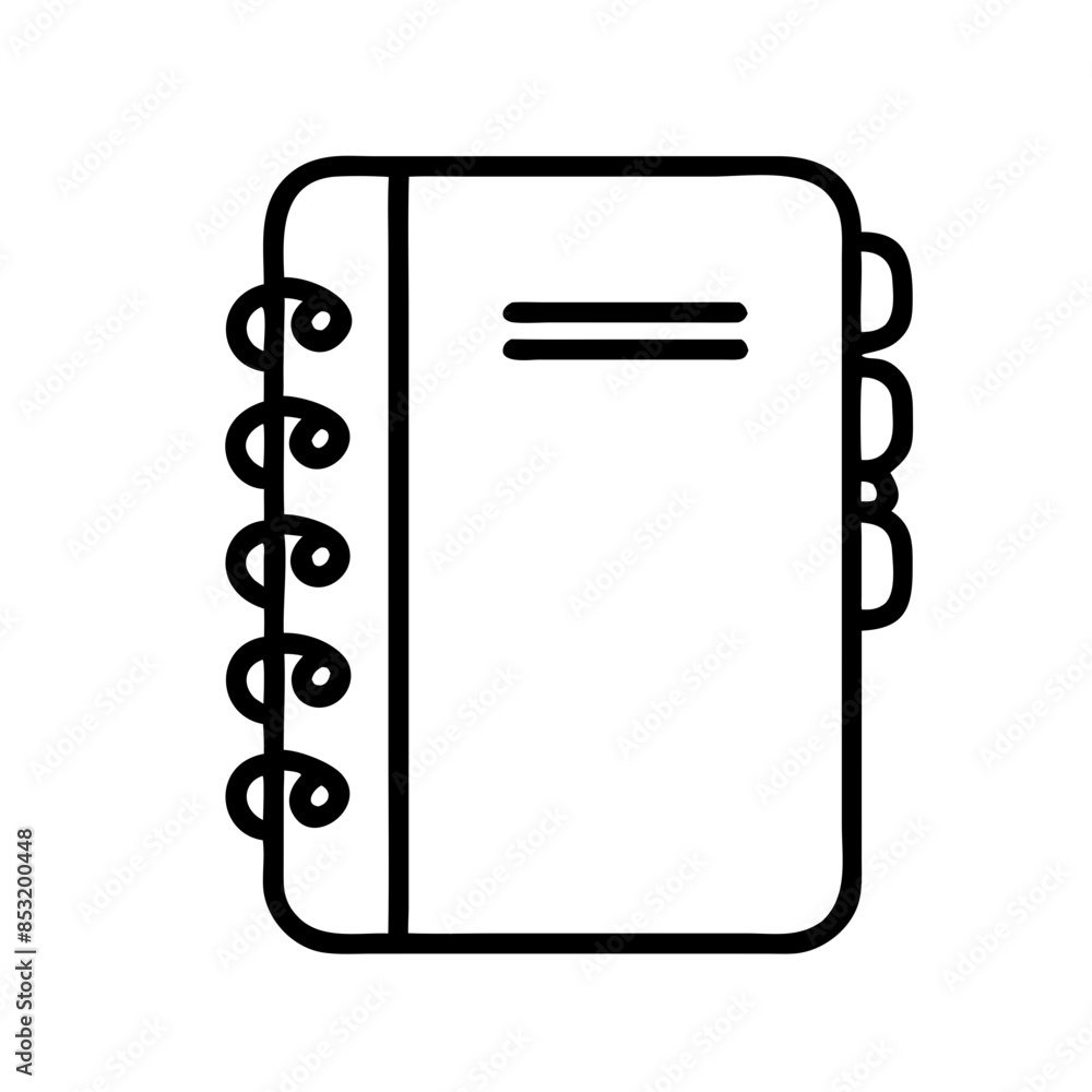 Icons for business applications and websites - Notebook Icons for business applications and websites - Notebook
