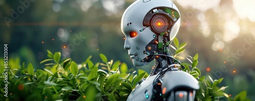 Front-facing AI automation impacts global economy with modern green innovations