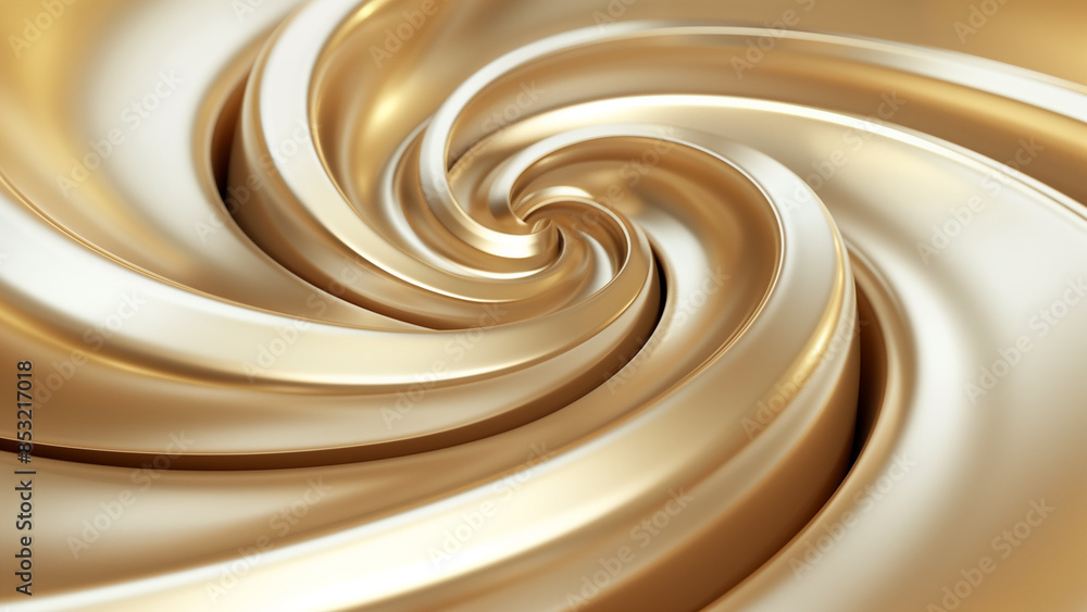 Golden Spiral: A Luxurious Backdrop for Product Presentation Golden Spiral: A Luxurious Backdrop for Product Presentation