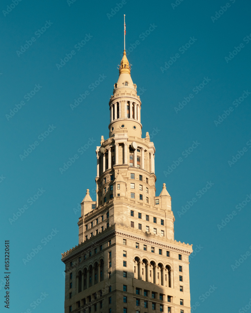 Obraz premium The Terminal Tower in Cleveland, Ohio