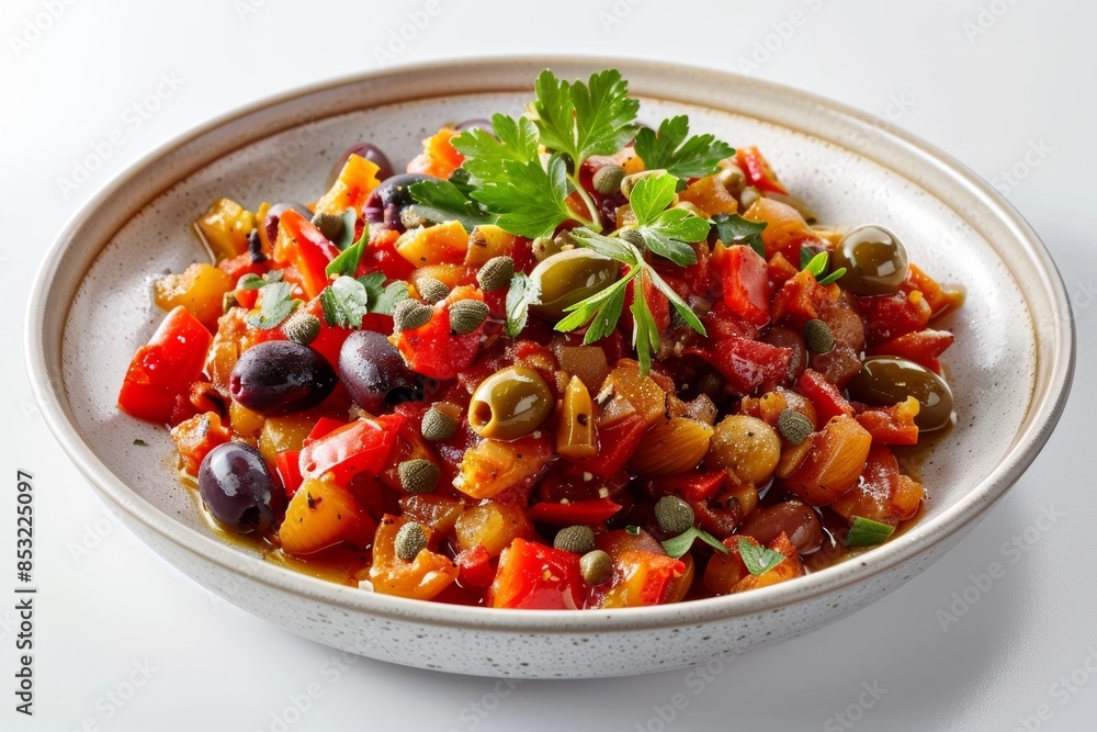 Caponata Agrodolce with Capers Caponata Agrodolce with Capers