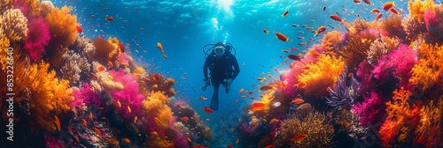 Underwater Coral Reef Exploration