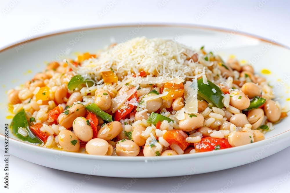 Culinary Masterpiece: Cannellini Rice with Fresh Herbs and Olive Oil Culinary Masterpiece: Cannellini Rice with Fresh Herbs and Olive Oil