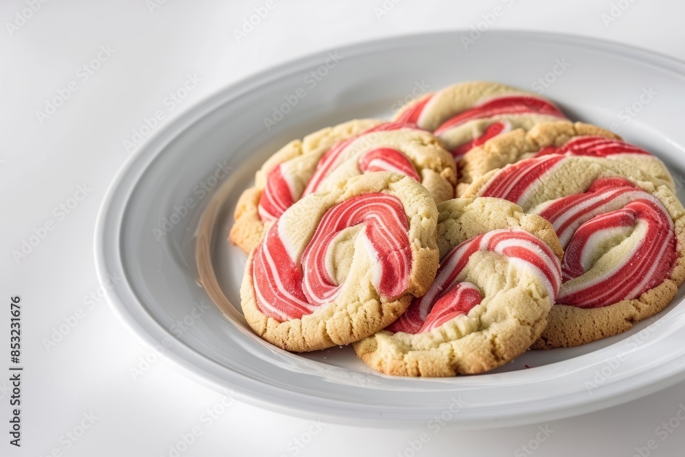 Delicious Candy Cane Cookies with a Sweet Surprise Delicious Candy Cane Cookies with a Sweet Surprise