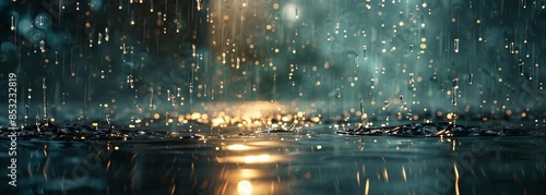 Heavy rain background