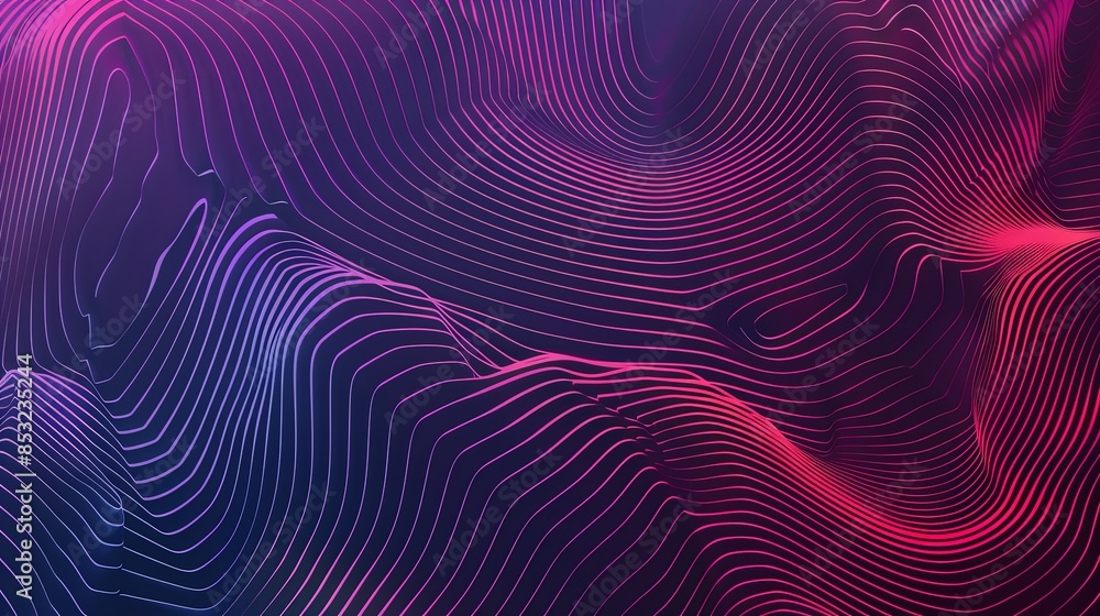 abstract lines background gradient in cyberpank style abstract lines background gradient in cyberpank style