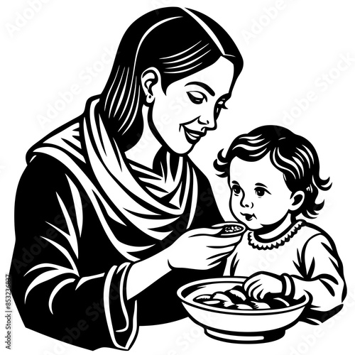 mother and child