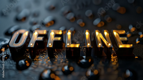 Fototapeta offline background