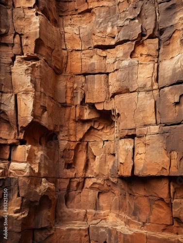rock formations in wadi rum saudi arabia