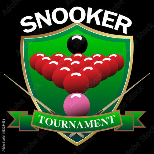 snooker logo design