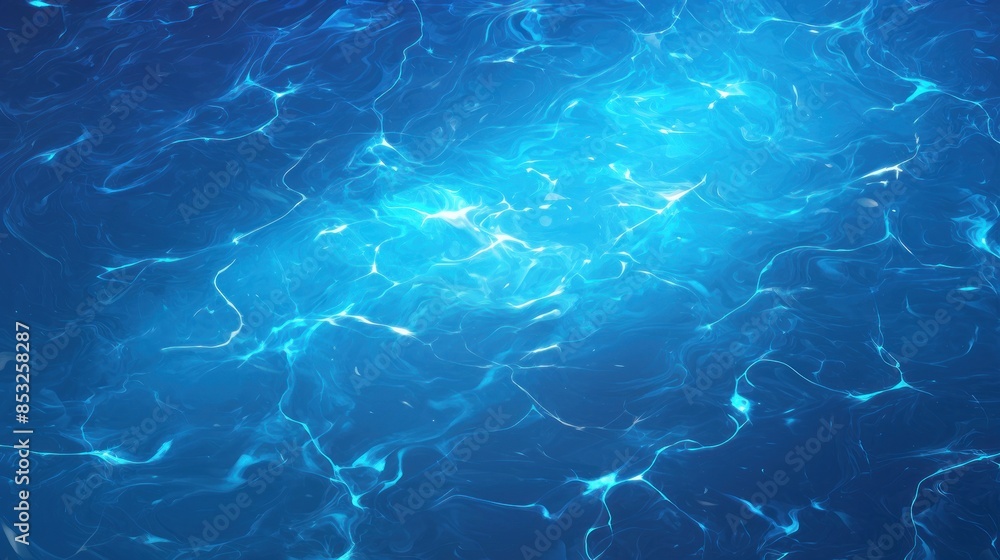 Fototapeta premium Tranquil Shining Water Texture