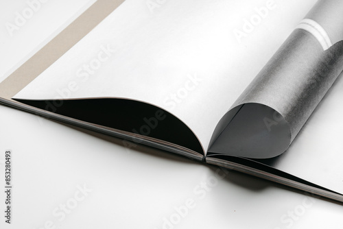 Wallpaper Mural Magazine clean page mockup background concept close up Torontodigital.ca