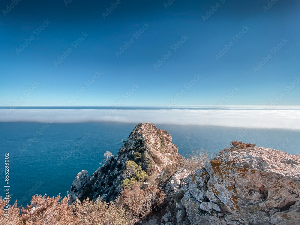 Hoch über der spanischen Küste: Penon de Ifach bei Calpe Hoch über der spanischen Küste: Penon de Ifach bei Calpe