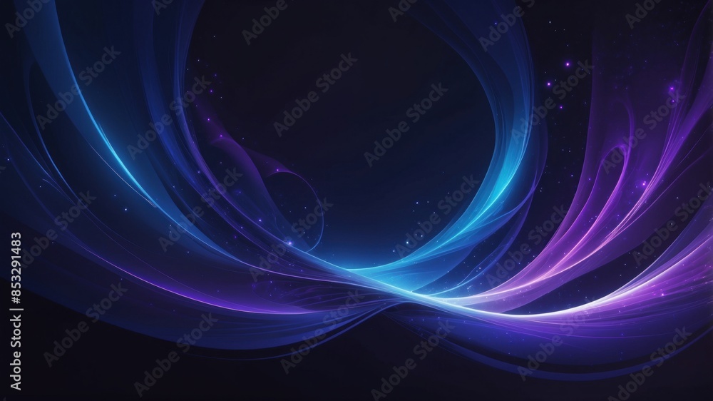 Naklejka premium Dark wallpaper with purple shade of business