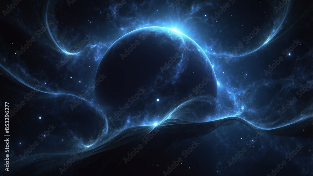 Beautiful wallpaper dark space with rays of light Beautiful wallpaper dark space with rays of light