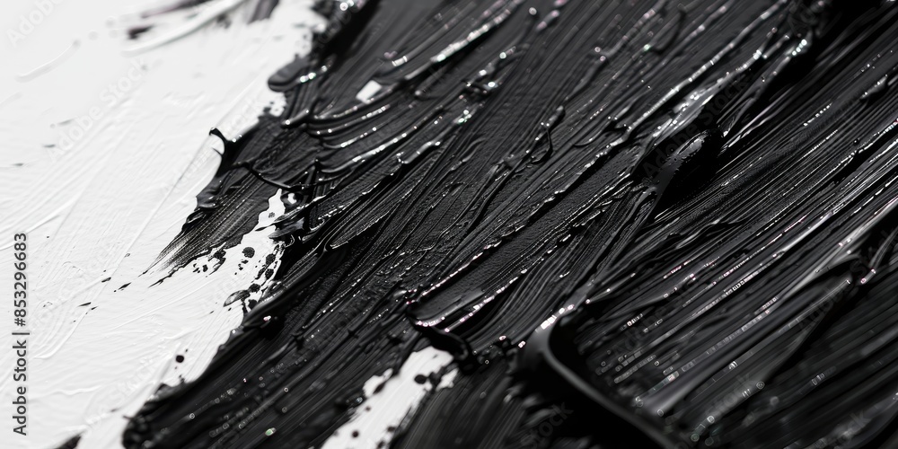 Black brush strokes oil paints wallpaper background Black brush strokes oil paints wallpaper background