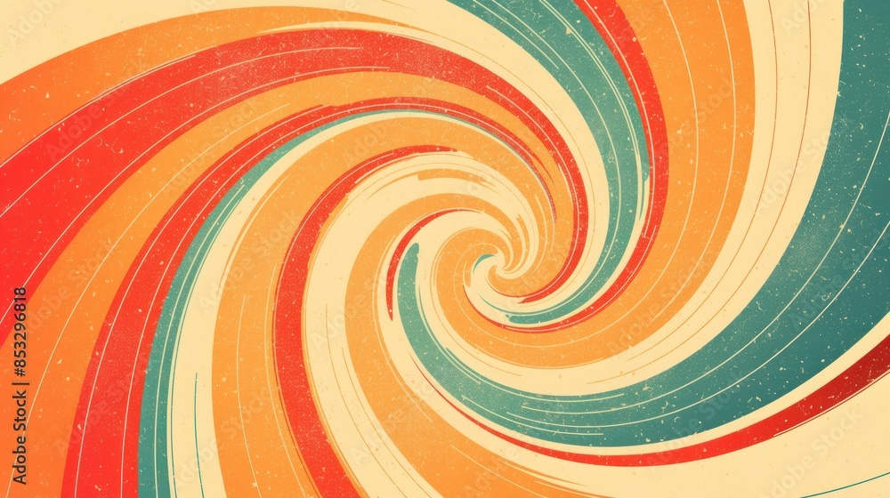 Swirling Concentrated Lines in Radial Pattern Background Swirling Concentrated Lines in Radial Pattern Background