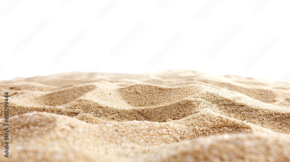 Sand dune pile heap isolated on white wallpaper background Sand dune pile heap isolated on white wallpaper background