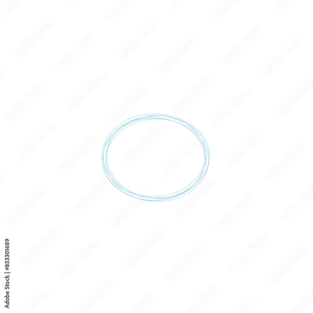 An abstract grunge scribble circular shape outline design element. An abstract grunge scribble circular shape outline design element.