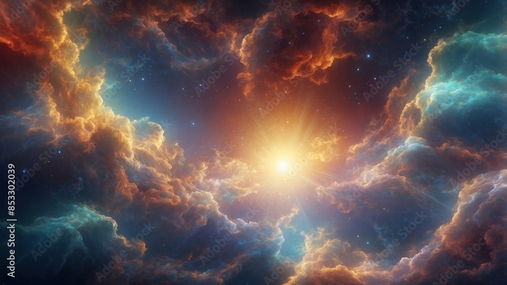 Beautiful wallpaper space clouds Beautiful wallpaper space clouds