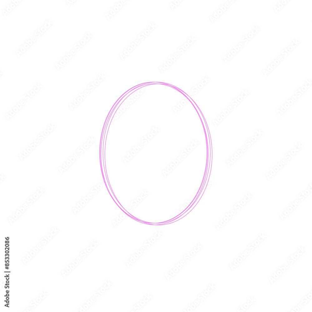 An abstract grunge scribble circular shape outline design element. An abstract grunge scribble circular shape outline design element.