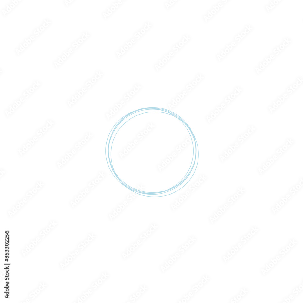 An abstract grunge scribble circular shape outline design element. An abstract grunge scribble circular shape outline design element.