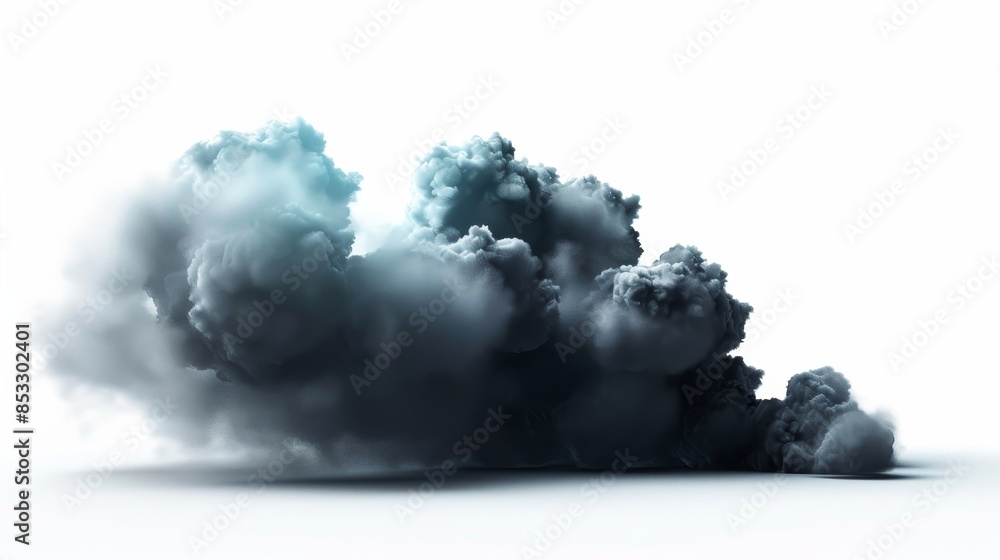Fantasy colorful cloud isolated on white wallpaper background Fantasy colorful cloud isolated on white wallpaper background