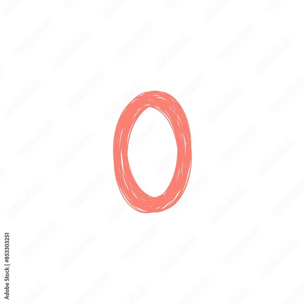 An abstract grunge scribble circular shape outline design element. An abstract grunge scribble circular shape outline design element.