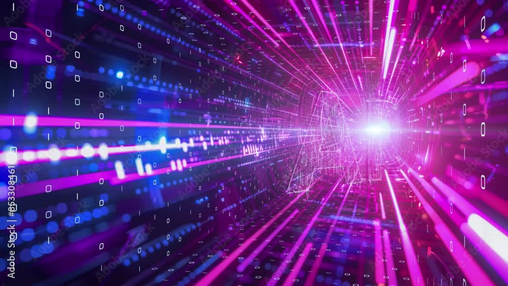 AI in a futuristic digital landscape AI in a futuristic digital landscape