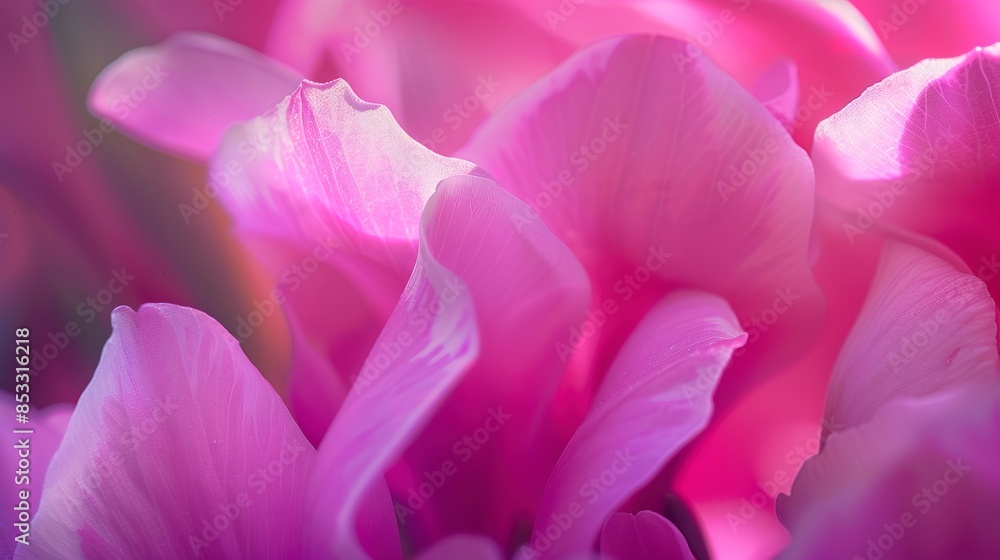 Close-up of cyclamen flowers, mid-morning light, macro lens, vibrant pink, intricate patterns, soft focus. Close-up of cyclamen flowers, mid-morning light, macro lens, vibrant pink, intricate patterns, soft focus.
