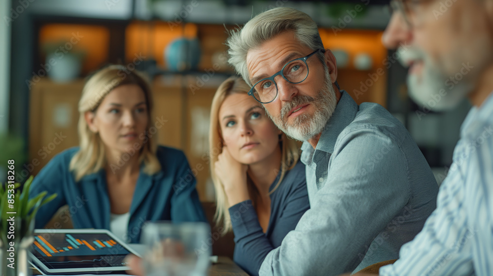 Planning for the Future: Couple Consulting with Financial Planner Planning for the Future: Couple Consulting with Financial Planner