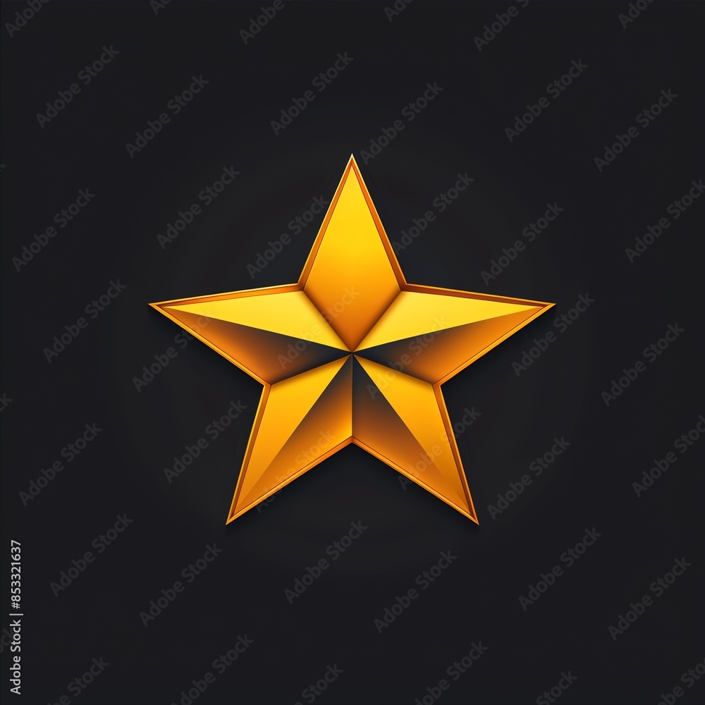 Sleek star icon, simple lines, high contrast, clean and elegant design, suitable for ratings Sleek star icon, simple lines, high contrast, clean and elegant design, suitable for ratings