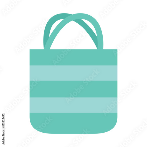 tote bag icon illustration