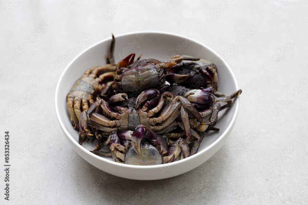 Preserved crabs for ingredient thai food