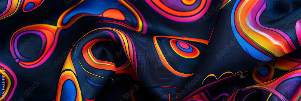 colorful swirling patterns background, generative AI colorful swirling patterns background, generative AI
