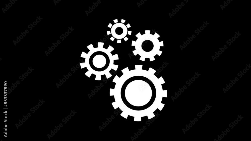 cogwheel gear spinning around Gears Spinning Together. Symbol of Corporate Collaboration, Partnership and Teamwork. Business, Technology, Internet and network concept. Automation Software. 4K cogwheel gear spinning around Gears Spinning Together. Symbol of Corporate Collaboration, Partnership and Teamwork. Business, Technology, Internet and network concept. Automation Software. 4K
