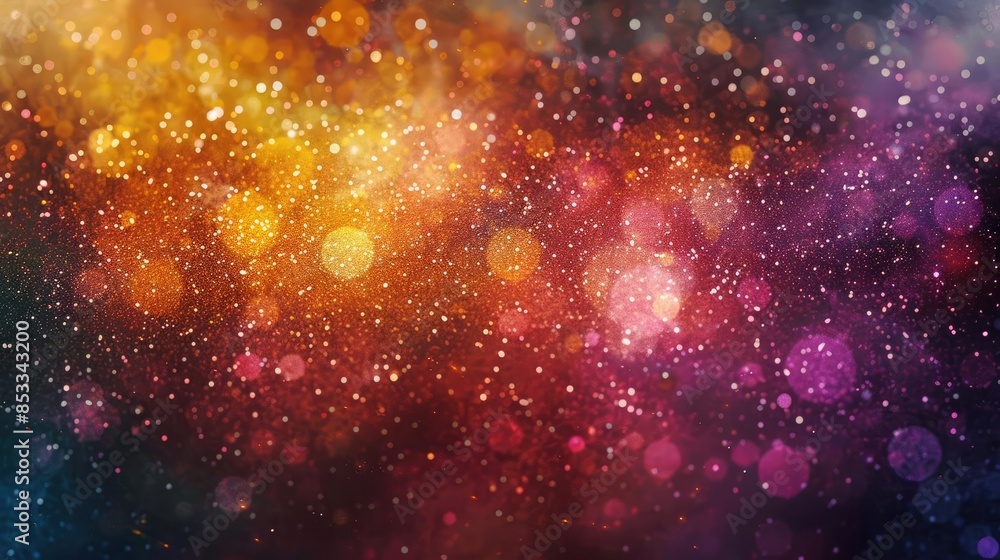 Abstract Background with Golden and Pink Glitter Abstract Background with Golden and Pink Glitter