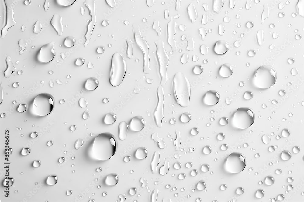 窓についた水滴 窓についた水滴