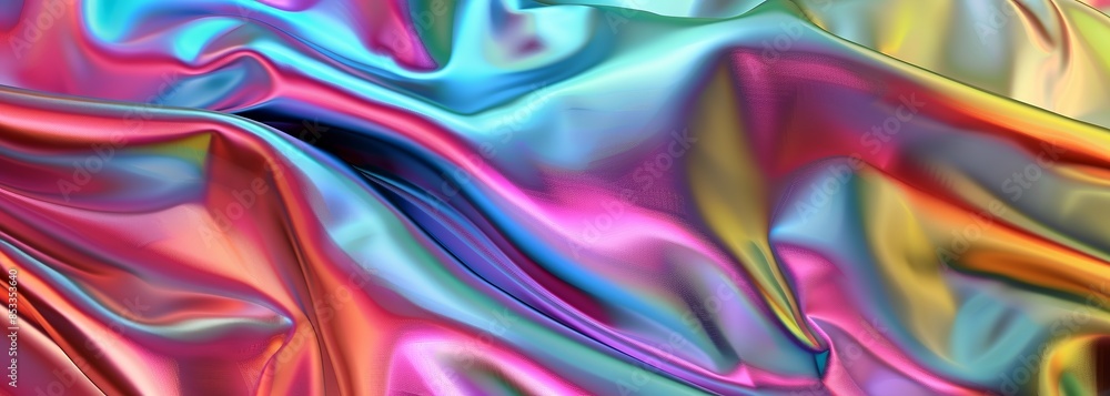 Iridescent metallic shape background. Metallic background Iridescent metallic shape background. Metallic background