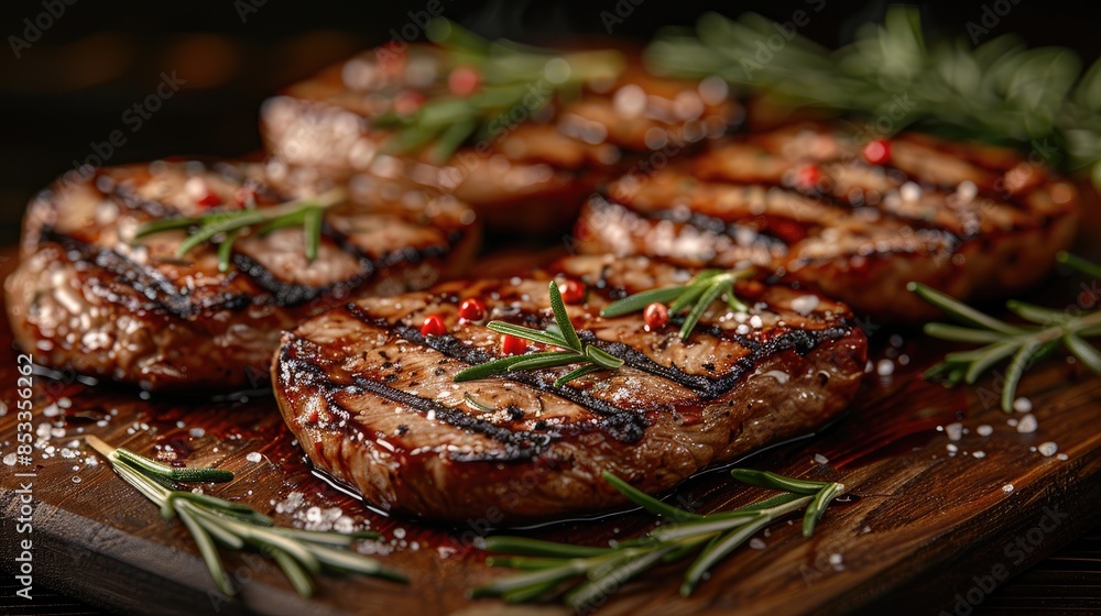 lamb chops with rosemary HD 8K wallpaper Stock Photographic Image lamb chops with rosemary HD 8K wallpaper Stock Photographic Image