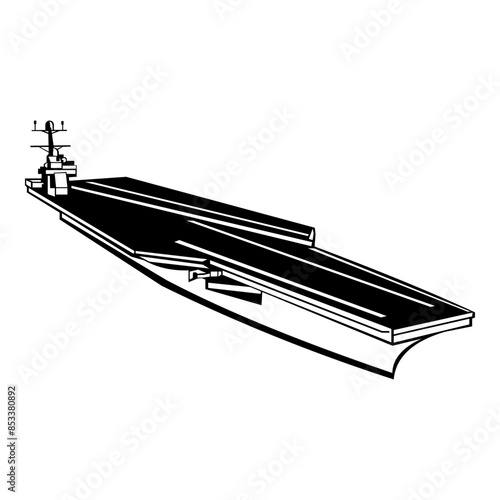 Aircraft Carrier Empty Deck