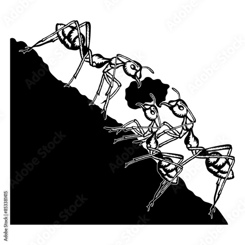 Ants Working