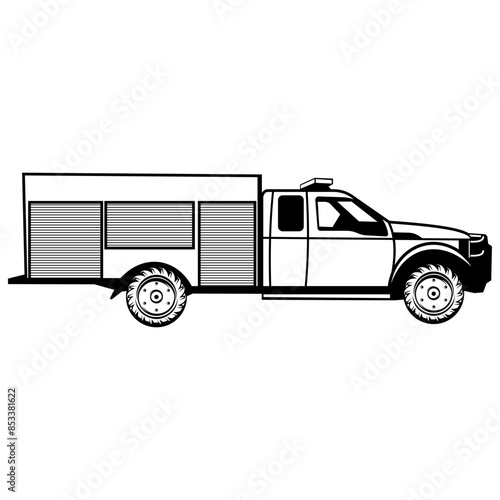 ARFF Truck Airport Crash Truck