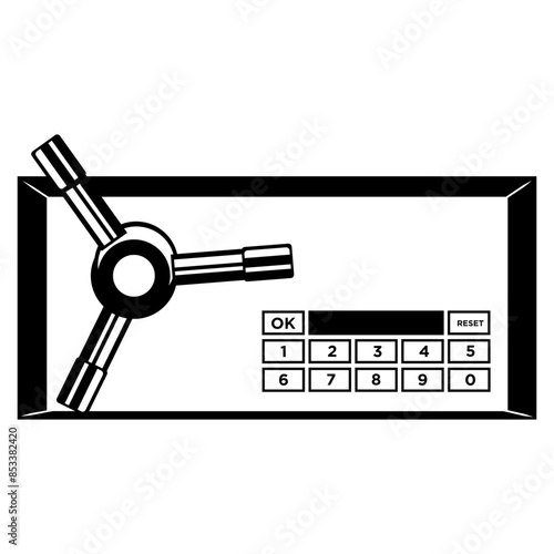 Bank Safe with Digital Lock