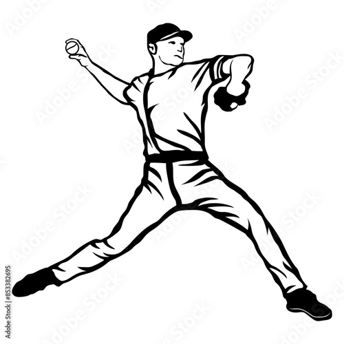 Baseball Player  Pitcher
