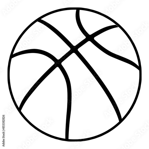 Basketball Outline