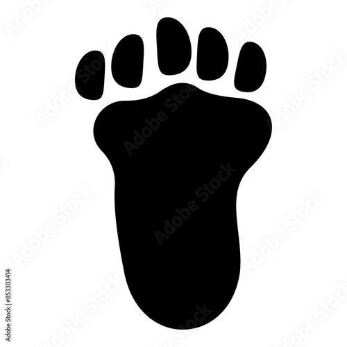 Bigfoot Footprint Tracks