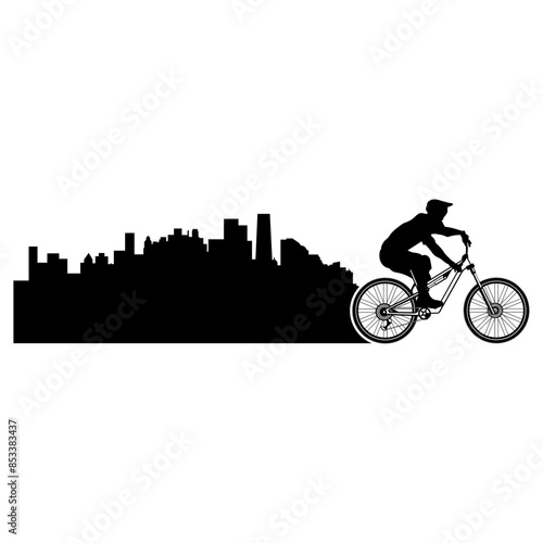 Biking City Logo Cycling Biking Biking