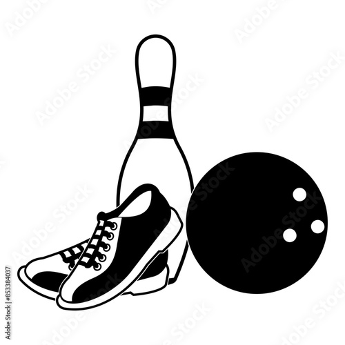 Bowling Logo  Bowling Bowler Bowling